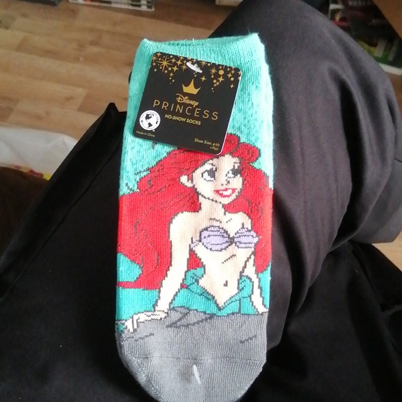 Disney princess Ariel no-show sock - Picture 1 of 3